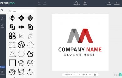 DesignEvo - 拥有 4000+ 模板的 Logo 在线生成工具 5