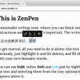 ZenPen - 在线专心写作工具 6