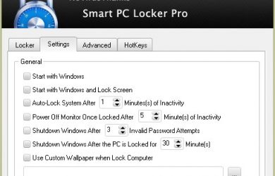 Smart PC Locker Pro - 系统锁定增强软件 26