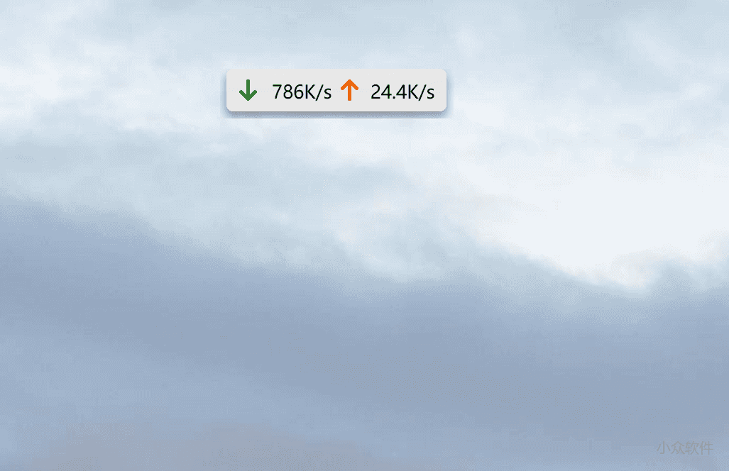 netspeedmonitor – 在桌面悬浮窗显示网速,仿 360 样式 [windows]