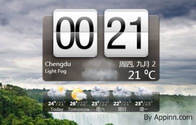 HTC Home for Windows - HTC 样式时间天气 5