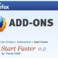 Start Faster - 给 Firefox 启动加速 1