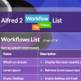 Alfred 2 Workflow List - Alfred 2 插件分享[Mac] 2