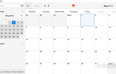Sunrise Calendar - 多合一网络日历[Chrome/iOS] 4