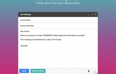 Dmail - 让 Gmail 可以发送自毁邮件[Chrome] 1