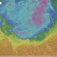 这么冷的天，快来看看壮观的『北极漩涡』南下中国图吧 3