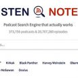 Listen Notes - 收录 2000+ 万集「播客」的搜索引擎 1
