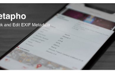 Metapho - 简单而干净的 iOS 照片 EXIF 信息查看/编辑工具 1