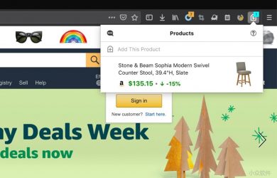Price Wise - Firefox 官方「购物价格监控」工具，降价自动提醒 [Firefox] 1