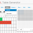 Tables Generator - 在线生成 LaTeX、HTML、Markdown 表格 8
