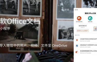 微软Office文档 - 备份微信群文件、照片、视频，导入 OneDrive，并可预览各种文档 [小程序] 10