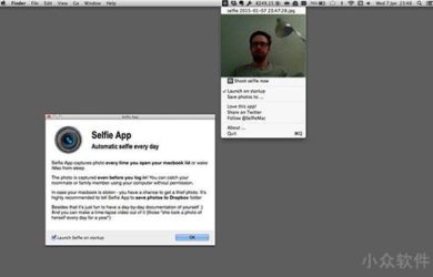 Selfie App - 自动帮你每日一照[OS X] 42