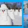 Snow Sculptures - 14 幅图像的 Windows 10 冬日雪景主题，微软官方主题 4