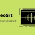 VideoSrt - 自动识别,为视频生成中英字幕[Win 开源] 4