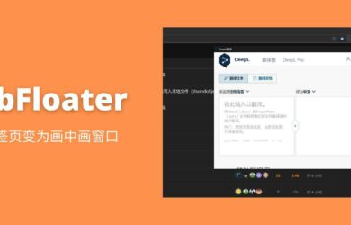 TabFloater - 将标签页变为画中画窗口[Chrome/Firefox] 4