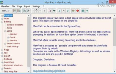 mempad - 好用实用的树状笔记软件 14