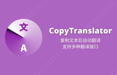 CopyTranslator - 复制文本后自动翻译，支持多种翻译接口 12