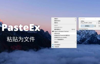PasteEx - 剪贴板内容自动粘贴为文件，支持 txt、html、png、jpg 等格式[Win] 8