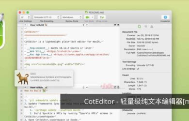 CotEditor - 轻量级纯文本编辑器[macOS] 7