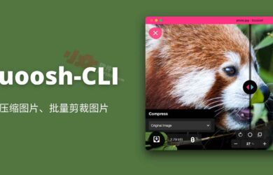Squoosh-CLI - 批量图片压缩、批量图片格式转换、批量图片剪裁 7
