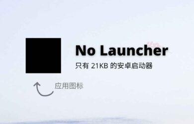 No Launcher - 只有 21KB 的安卓启动器 3