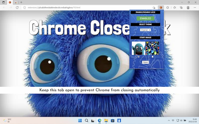 如何为 Windows 下的 Chrome 增加「确认退出」功能｜Chrome Close Lock 4