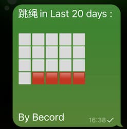 Becord – 记录生活大事小事：感冒、熬夜、锻炼的频率与趋势[iPhone] 5