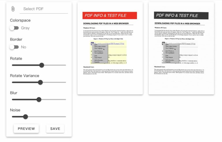 Look Scanned - 让 PDF 文档看起来像扫描的一样 - 小众软件