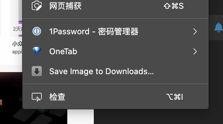求右键直接保存图片到下载文件夹的插件，像 Safari 一样保存图片 3