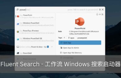 Fluent Search - 支持工作流的高颜值 Windows 搜索启动器 16