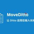 MoveDitto - 让 Ditto 出现在输入光标附近 3