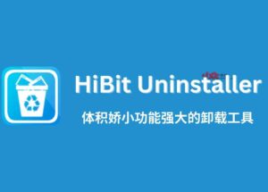 HiBit Uninstaller - 3.19MB，体积娇小功能强大的卸载工具[Windows] 11
