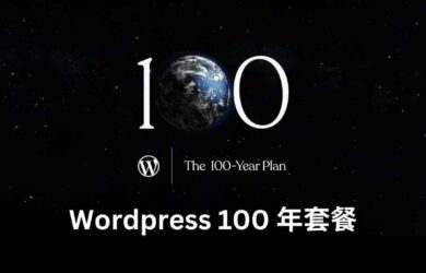 一次一世纪，WordPress 100 年套餐 1