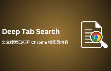 Deep Tab Search - 全文搜索已打开 Chrome 标签页内容，支持中文 8