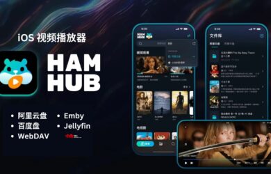 HamHub - iPhone、iPad 上的视频播放器：阿里云盘、百度盘、WebDAV、Emby、Jellyfin 2