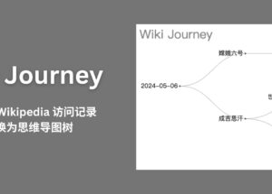 Wiki Journey - 可视化 Wikipedia 访问记录，转换为思维导图树[Chrome/Firefox] 12