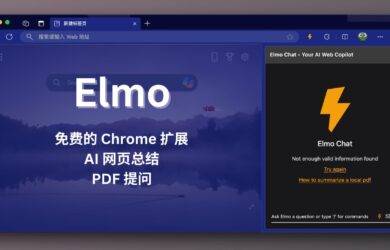 Elmo Chat - 快速总结网站内容、在线视频，与 PDF 聊天、翻译等，免费 Chrome 扩展 14