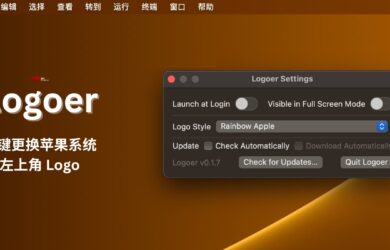 Logoer - 给苹果系统换个 Windows Logo，颇有喜感。还支持替换为 Emoji、动图[macOS] 1