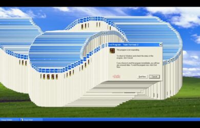 XPShadows - 模仿 WinXP 系统卡死状态，让桌面有100个窗口残影 1