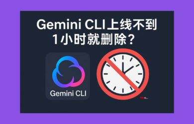 Gemini CLI 上线不到 1 小时就删除？谷歌发布了什么？ 9