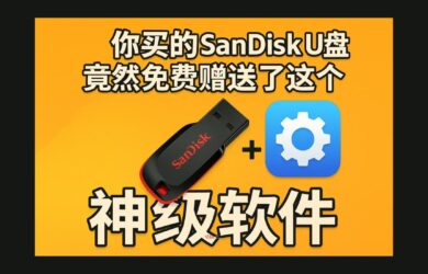 你买的 Sandisk U 盘里，竟然免费赠送了文件加密软件：PrivateAccess 1