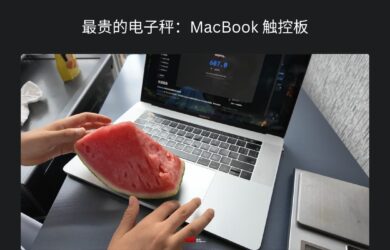 这操作太离谱：触控板居然能称西瓜，结果超出预期！｜TrackWeight 实测 1