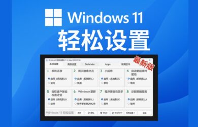 Windows11轻松设置（最新版）下载 [20250716] 1