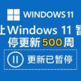 让 Windows 11 暂停更新 500 周 7