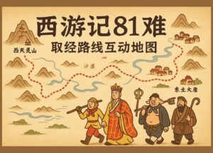 西游记81难互动地图：一路取经全景还原 14