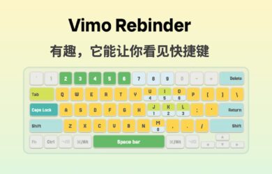 Vimo Rebinder - 有趣,它能让你看见快捷键 2 Vimo Rebinder - 有趣,它能让你看见快捷键 2