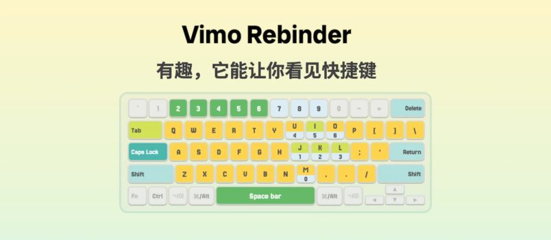 Vimo Rebinder - 有趣，它能让你看见快捷键 3