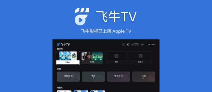 飞牛TV 上架 Apple TV，附 TestFlight 链接 6