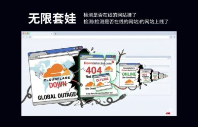 终于见识到无限套娃了：检测是否在线的网站挂了，检测(检测是否在线的网站)的网站上线了 17