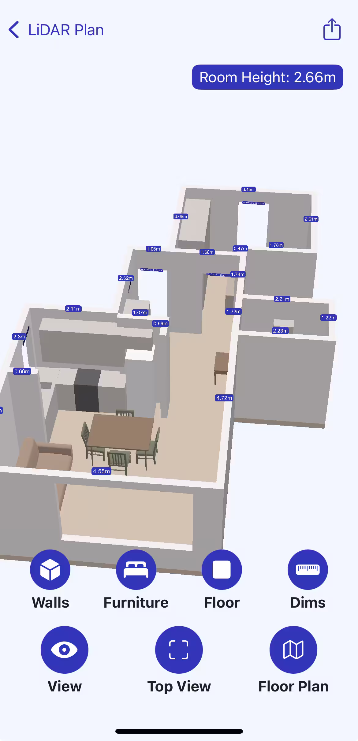 一键生成户型图与空间布局，3D 扫描测量与房间建模，iOS 内购终身限免 2